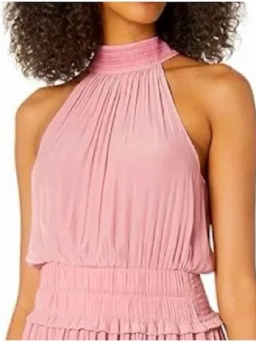 Ramy Brook Cadence Halter Top in Flirt Size S